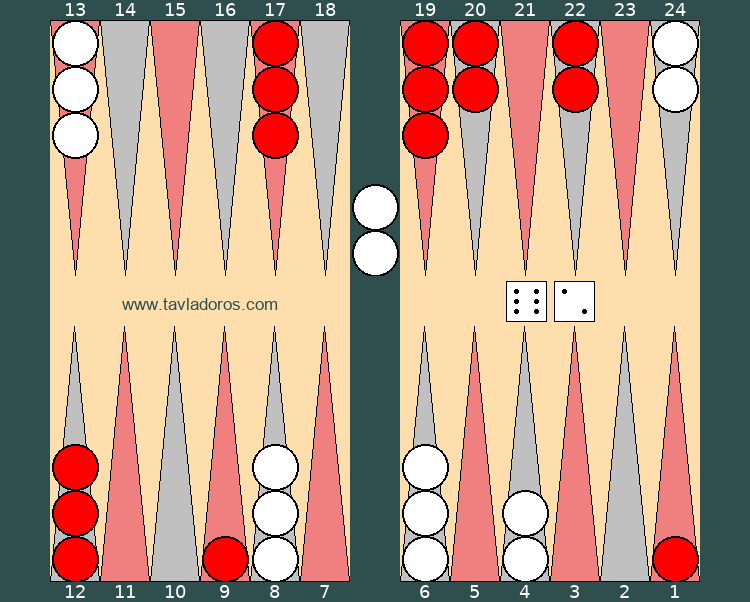 Ο παίκτης χτυπμένος βάζει μόνο ένα πούλι